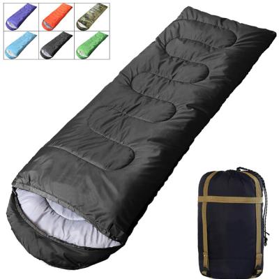 China Envelope Type - 1 - 2 Person 15-32 Fahrenheit Scale Waterproof Cotton Backpacking Sleeping Bags For Adults Cold Weather Travel Hiking Camping for sale