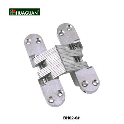 China 180 Degree Modern Zinc Alloy Invisible Heavy Duty Door Hidden Hinge for sale