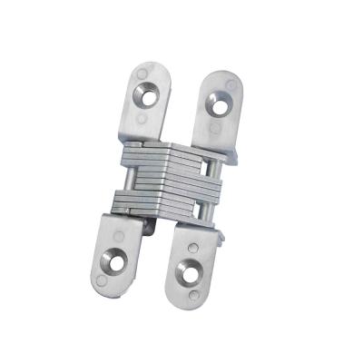 China Contemporary Zinc Alloy Heavy Duty Cross Soss Concealed Hinges for sale