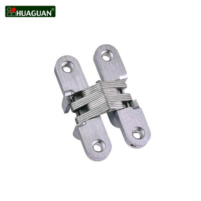 China Small Hinges Zinc Alloy Heavy Duty Hardware 180 Degree Concealed Hinge for sale