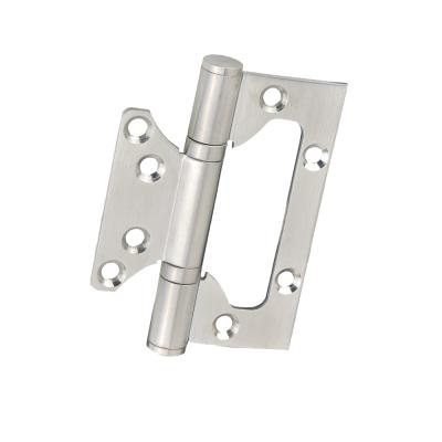 China Contemporary Factory Flush 304 Stainless Steel Butterfly Single Door Hinge for sale