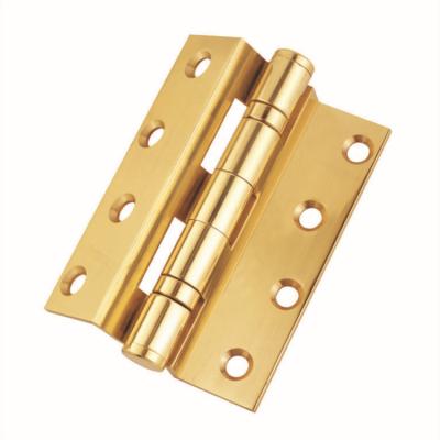 China Contemporary Hot Sale Square Copper Butt Bending Winding Brass Door Hinge for sale