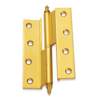 China Contemporary Ball Bearing Bending Brass Door Hinges With Turn Tip for sale