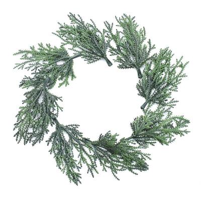 China 1Pcs/Lot Traditional Artificial Plants Wedding Flowers For Home Accessories Christmas Scrapbook Decoration Decorative Flower Garlands for sale