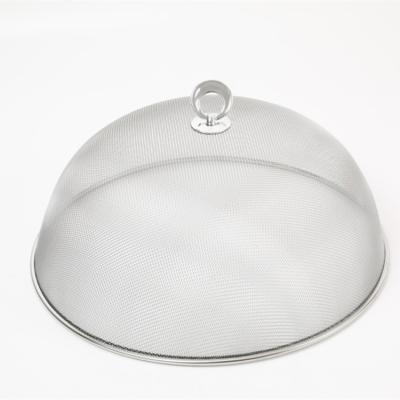 China Breathable Stainless Steel Food Cover Dish Cover With Holes IF-01026 for sale