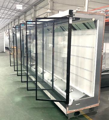 China High Level Single-temperature Power-saving Upright Sliding Glass Door Display Cooler for sale