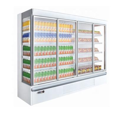 China Single-Temperature Glass Door Drinks Refrigerator Soft Drink Beer Refrigerated Pepsi Display Coolers Single Stile Cooler for sale