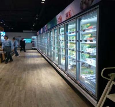 China Single-temperature Commercial Refrigeration Equipment Pepsi Glass Door Display Cooler for sale