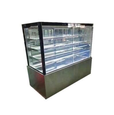 China Single-temperature OEM Right Angle Refrigerator Cake Display Refrigerator Showcase Display Refrigerators Commercial Refrigerator Refrigerated for sale