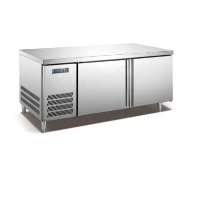 China Commercial Restaurant Kitchen Hotel Stainless Steel Worktops Undercounter Fridge/Refrigerator Worktable Refrigerator for sale