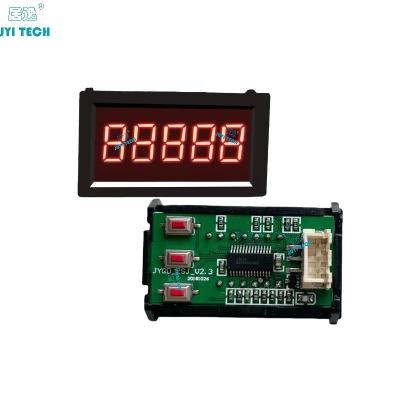 China Five-digit small size pulse signal tachometer Juyi DC brushless motor driver speed display module for sale