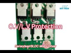 12v-36v dc three pahses sensorless bldc motor driver -20—85℃ o.v / l.v protection