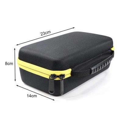 China Custom Black EVA Foam Carry Tool Case Box With Travel Zipper Multimeter Storage Bag Toolbox Case Waterproof/Large Capacity for sale