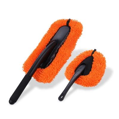 China Multifunctional Microfiber Car Duster Car Cloth/Orange Cleaning Clean Care Products/Brush Tool Broom Car/Dirt Dust Duster Brand New for sale