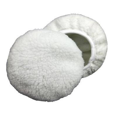 China 6 inch pad hoods 6 inch lambswool polishing hood/9 inch wool 180mm polishing pad 7 and/10 inch pad hoods for sale