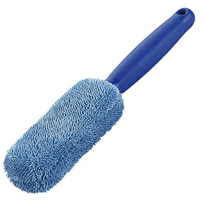 China Unfoldable Microfiber Car Wire Wheel Brush / Wheel Cleaning Brush for sale