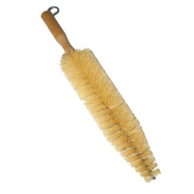 China Wooden Tire Dressing Brush Reach Wheel Tire Cleaning Brush Long/Detailing Tools Aluminum Rim Stripper/Auto Car Wash Scrubber Tire Dressing Brush for sale