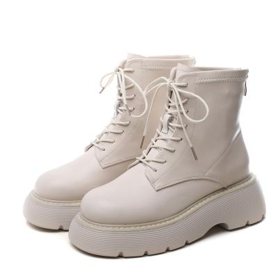 China 2022 New Martin Lightweight Ladies Reject Leather Boots for sale