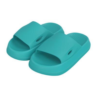 China CUSHIONING slippers men and women solid bathroom cheap non-slip slippers couple indoor silent slippers shoes wholesale for sale