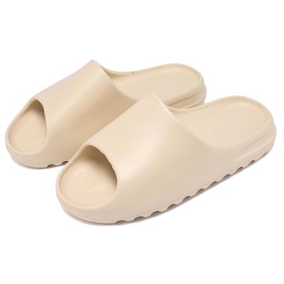 China Lightweight 2021 New Coconut Grandpa Summer Slippers Solid Color Female Casual Slippers Male Couples Slippers for sale