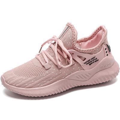 China 2021 Fashion Spring Women's Sneakers Girls Casual Shoes Breathable Woven Woven Non-slip Shoes Trendy Spring Women's Sneakers for sale