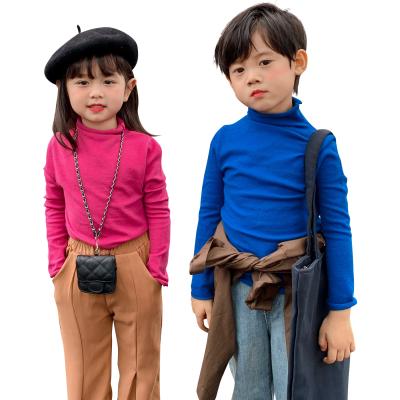 China Anti Shrink Korean Style Kids Girls Boys Knit Long Sleeve Sweater Baby Cotton Pullover Sweater Boys Sweatshirt T-Shirt for sale