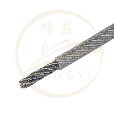 China Construction Coated Stainless Steel Wire Rope Supplier Tensile Strength Wire Rope Coated PVC 4 mm for sale