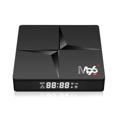 China OEM/ODM New released M96 plus tv box private housing 2.4/5g wifi ac Android 10.0 tv box smart 4+64gb tv box for sale