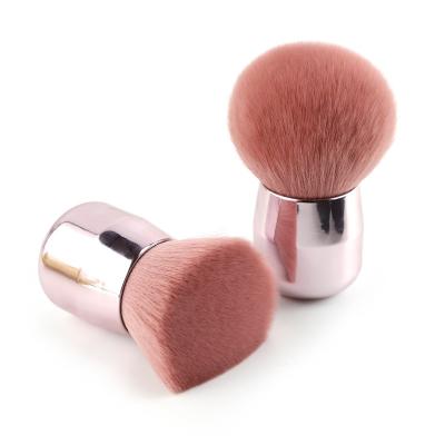 China Top quality of the latest flat brush design setting single makeup powder fluffy brush for sale