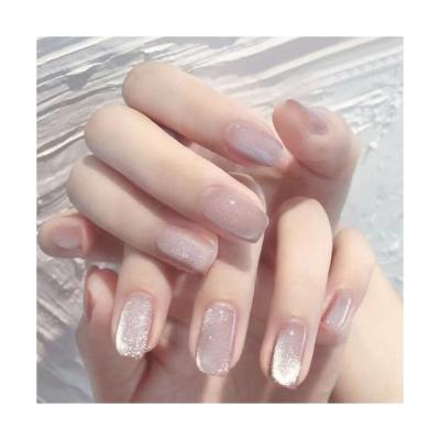 China 2022 Design Low Price Guaranteed Reusable Quality PVC Custom Fake Nail For Women for sale