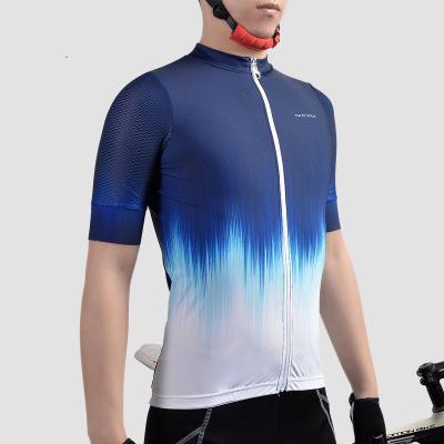 China Breathable Popular Quick Dry Anti UV Men Cycling Jersey Cycling Uses Road Bike Shirts With Factory Price for sale