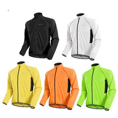 China OEM Breathable Winter Wind Proof Anti UV Long Sleeves Bike Jacket Cycling Wears Mens Cycling Jacket For Sale for sale