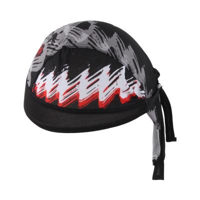 China Custom Breathable Wear Skull Breathable Quick Dry Cycling Hat For Sale for sale