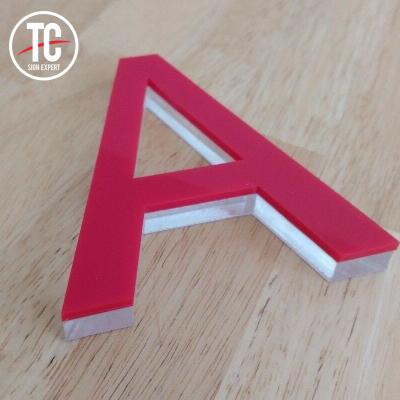 China Indoor And Outdoor Acrylic Embossing 3D Letter Sign And Logo for sale