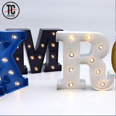 China Super Bright Outdoor Buildings Marquee Led Big Letters Alphabet Letters /signs for sale