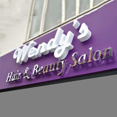 China Custom Retail Store LED Hair Salon Letter Sign for sale