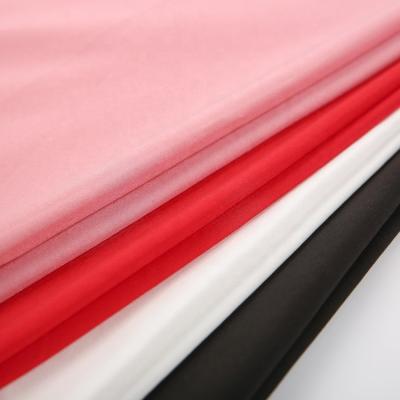 China Stretch factory selling stretch woven fabric polyest 50d 20d fabric 4 super soft way of textiles for sale