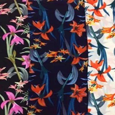 China Fashion Shrink-Resistant Rayon Dresses Printed Fabric for sale