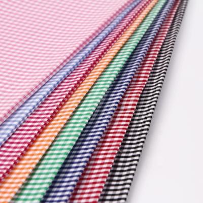 China New Style Anti-Static Textiles Printed Check Cotton Plaid Pearl Soft Woven Cotton Fabric for sale