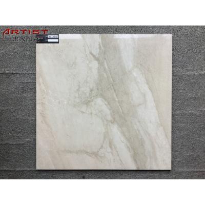 China Glazed Metallic Tiles Brazil Glazed Art Ceramic Floor Tile 600x600mm For Shopping Mall for sale