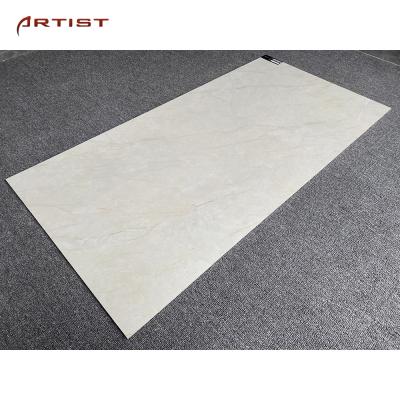 China Large Size Glazed Metal Tiles Ceramic Tiles 600X1200 5.5mm Interior Thin Wall Tiles for sale