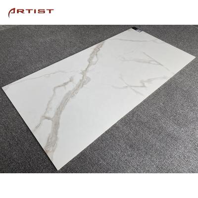 China China Building Material 600*1200 Glazed Metallic Thin Ceramic Tiles 4.8mm White Ceramic And Marble Tile Floors Glazed Tiles for sale