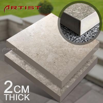 China New design 20mm rustic tck tiles marries rustic matte stone porcelain tile gres price 600x600mm 1200x600mm for sale