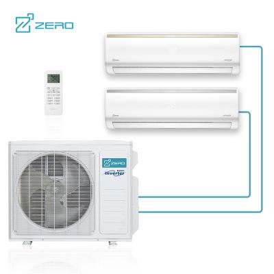 China Heat pump ZERO Brand Z-MAX 24000 Btu Ductless Multi Zone Split Air Conditioners Heat Pump Inverter Split Air Conditioner for sale