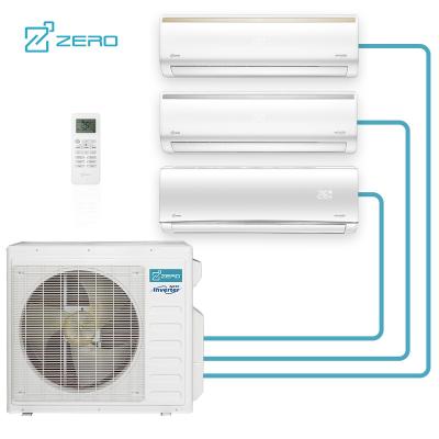 China Heat pump ZERO Brand Z-MAX Multi Zone System Air Conditioners Heat Pump Inverter Split AC Multi Zone Split Air Conditioner for sale