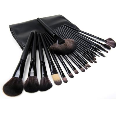 China Angular Blush Angular Blush Wholesale Makeup 24pcs Set Brush Soft Hair Bruses Set Private Label Logo Travel Cosmtic Set Custom for sale