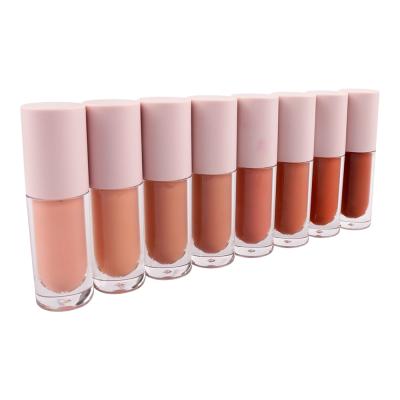 China Wholesale Waterproof Lip Gloss High Quality Matte Nude Liquid Lipstick Private Label Vegan Cosmetics for sale