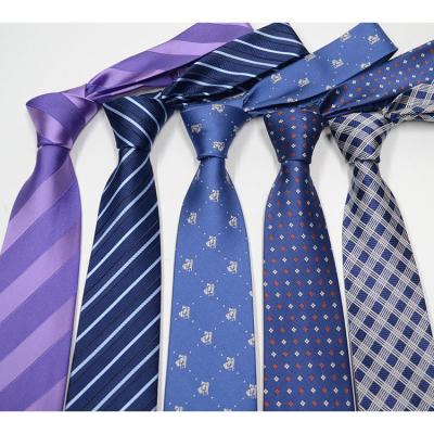 China Fishion Ties Manufacturer China 100% Casual Formal Silk Tie For Men Fashion Style Jacquard Woven Pure Silk Cool Custom Ties for sale