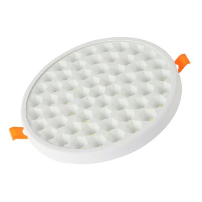 China Frameless Nanoleaves Round Aluminum Inside Hole Rimless / Frameless Honeycomb Panel Light for sale