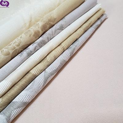 China Shaoxing Netting Jacquard Woven Fabric Polyester Tear-Resistant Metallic Soft Fabric for sale